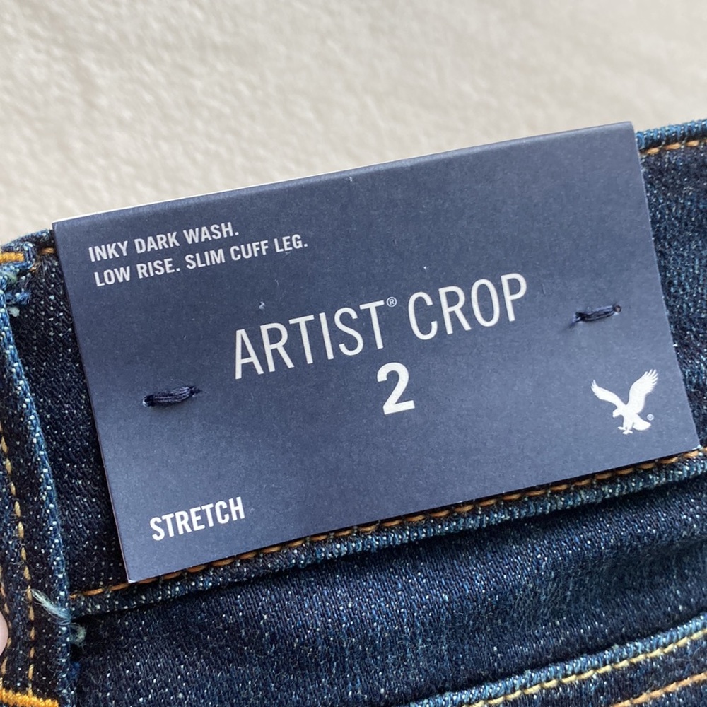 New with tags American eagle artist crop pants - Picture 3 of 4
